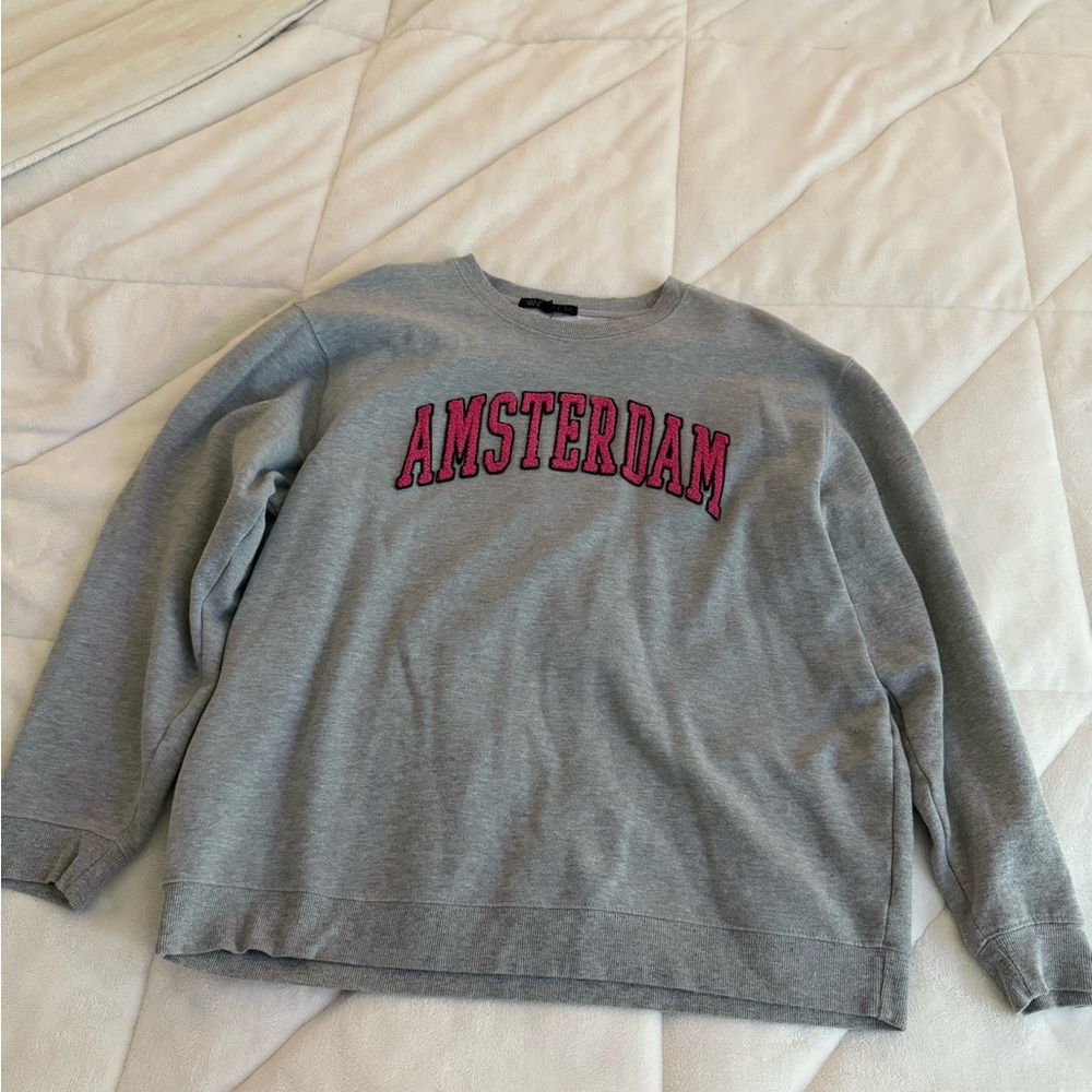 Women’s Gray Amsterdam Sweater